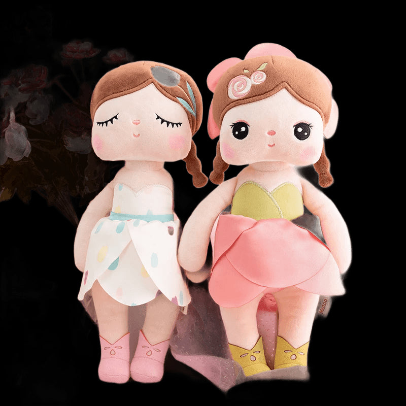 Metoo Doll Plush Toys For Girls Baby Linda kawaii Flower Fairy Angela For Children Kid Christmas Birthday Gift hot sale view