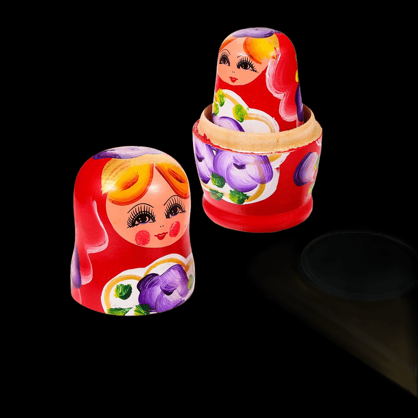 Matryoshka Wooden Handmade Toy Russian Traditional Nesting Dolls Gifts for Kids view