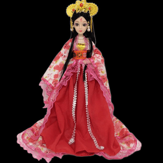 New 30cm 3D Eyes Chinese Princess Dolls Toys with Accessories Clothes Jewelry 12 Movable Jointed Girl Doll Toy For Girls Gifts view