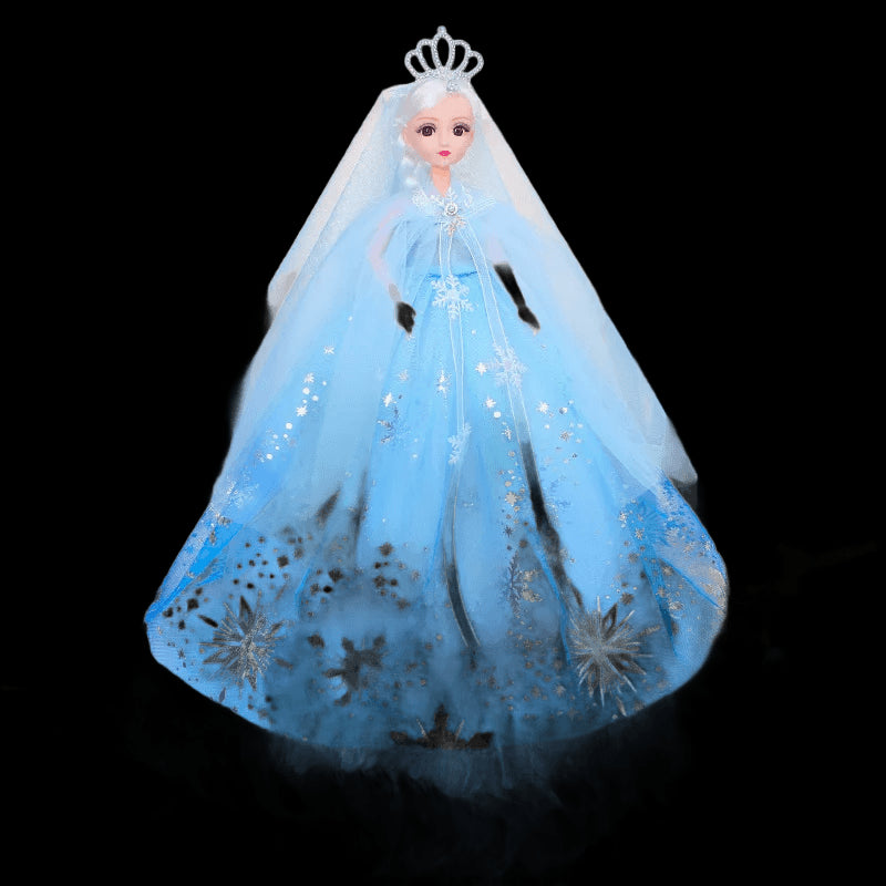 50/30cm Disney Snow White Frozen Aisha Cinderella Large Doll Princess Children's Girl Toy Gift Kawaii Girl Toys view