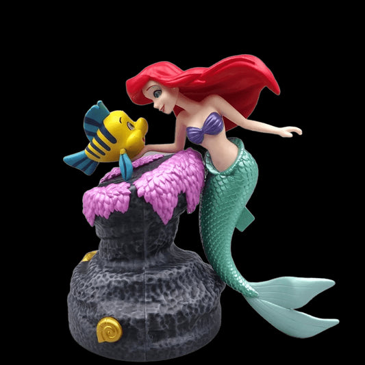 Disney Anime 19cm Little Mermaid Ariel Action Figure Toys Ariel The Princess Collection Room Car Cake Decoration Gift for Kids view