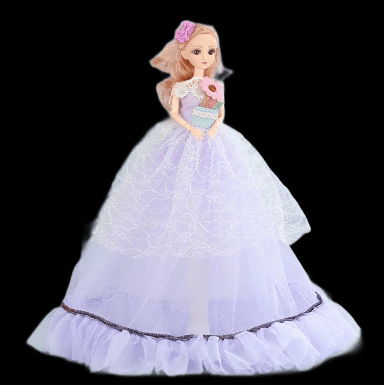 50/30cm Disney Snow White Frozen Aisha Cinderella Large Doll Princess Children's Girl Toy Gift Kawaii Girl Toys view