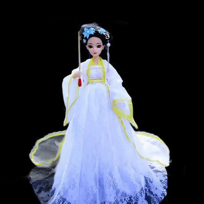 Ancient Dress Doll 30cm Chinese Imperial Concubine Court Fairy Suit Joints Girl 12 Joints Princess Toy Simulation view