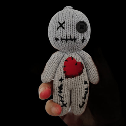 Halloween Scray Voodoo Dolls Majic Creepy Ghost String Plush Pin Needle Holder Horror Christmas Ornaments For Witchcraft Trick view