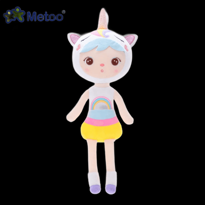 Newest 48CM Plush Metoo Doll Soft Stuffed Unicorn Keppel Children Girl Doll Kids Toy Fox Kitty Cute Ornaments Toys for Girls view