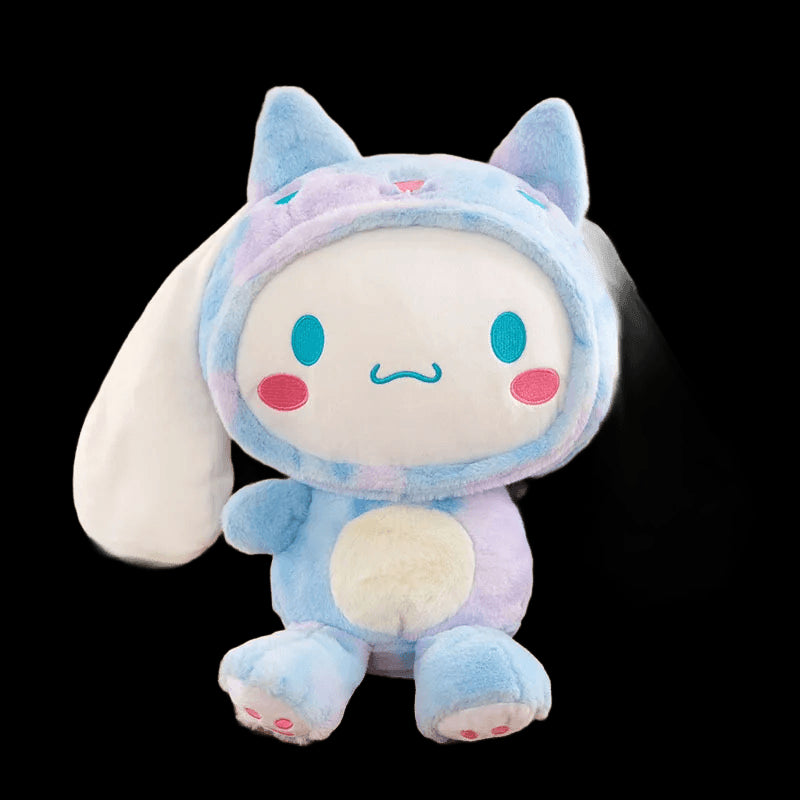 New Sanrio Colorful Cinnamoroll Doll Plush Toy New Transformation Doll Large Throw Pillow Magical Baby Doll Holiday Gifts view