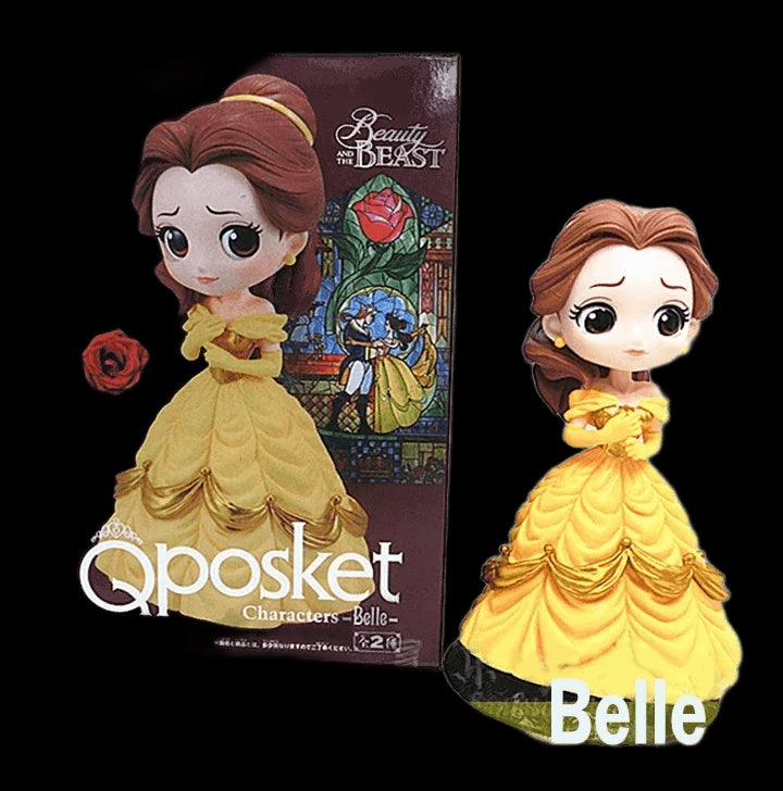 Disney Beauty Dolls Collection Snow White Mermaid Princess Figure Model Car Decoration Toys for Children Birthday Gifts view