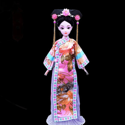 Ancient Dress Doll 30cm Chinese Imperial Concubine Court Fairy Suit Joints Girl 12 Joints Princess Toy Simulation view