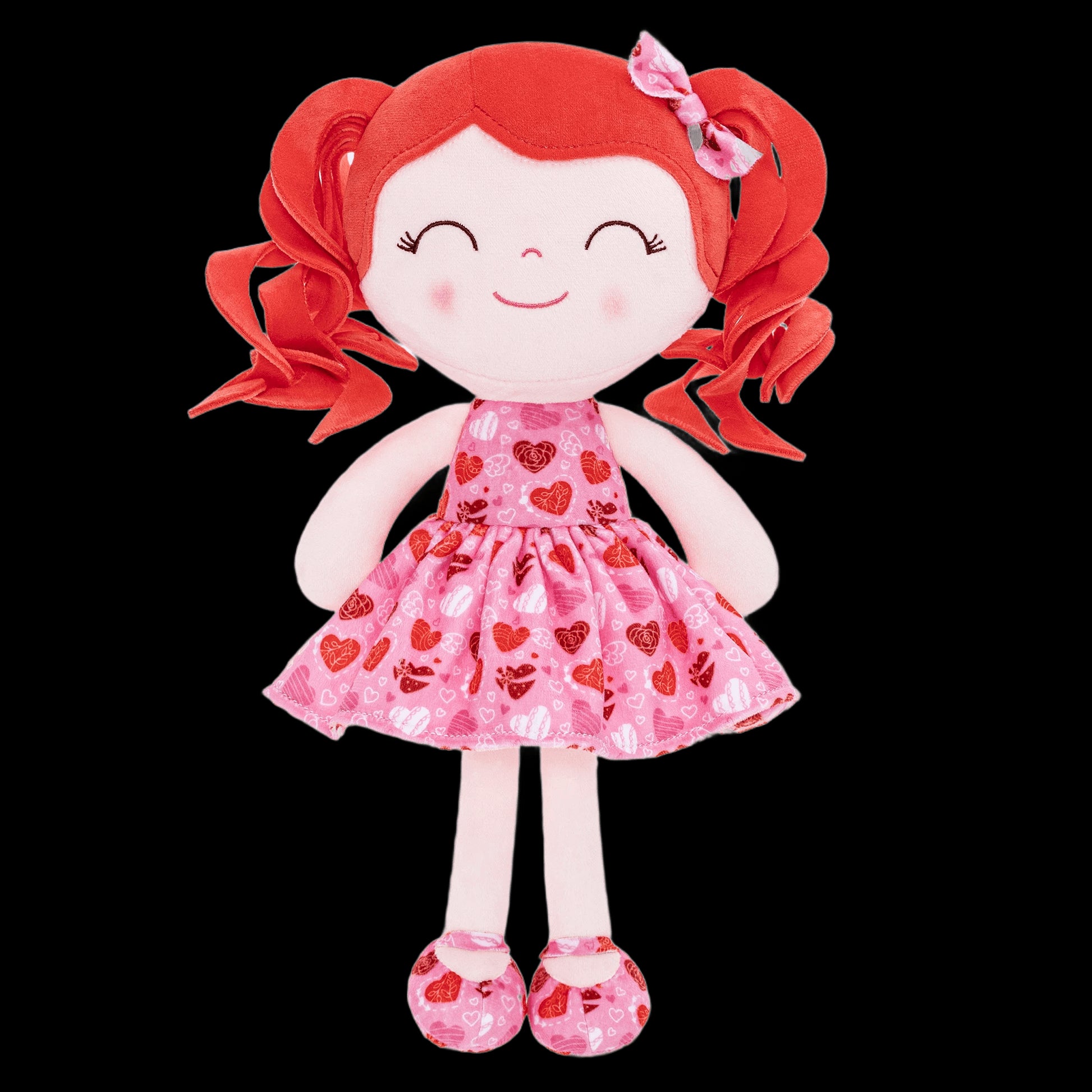 Gloveleya Plush Doll curly hair dolls 2023 new design Love gift Series toys 30cm view