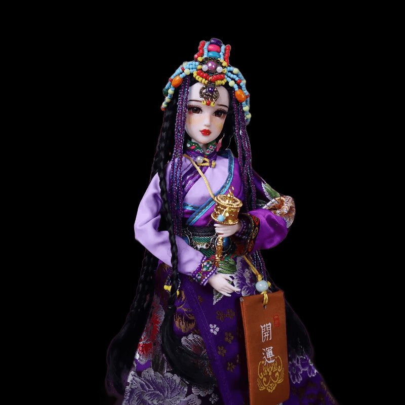 2023 New 12 Moveable Joints Chinese Dolls Toys With Accessories Clothes&Jewelry Costume Figure China Doll Toy 30CM Dolls ZH160 view