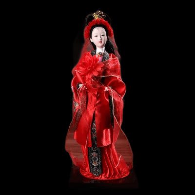 Creative Chinese Doll Ancient-style Dolls of the Qing Dynasty Twelve Golden Hair Handicrafts of Dream of Red Mansions Best Gift view