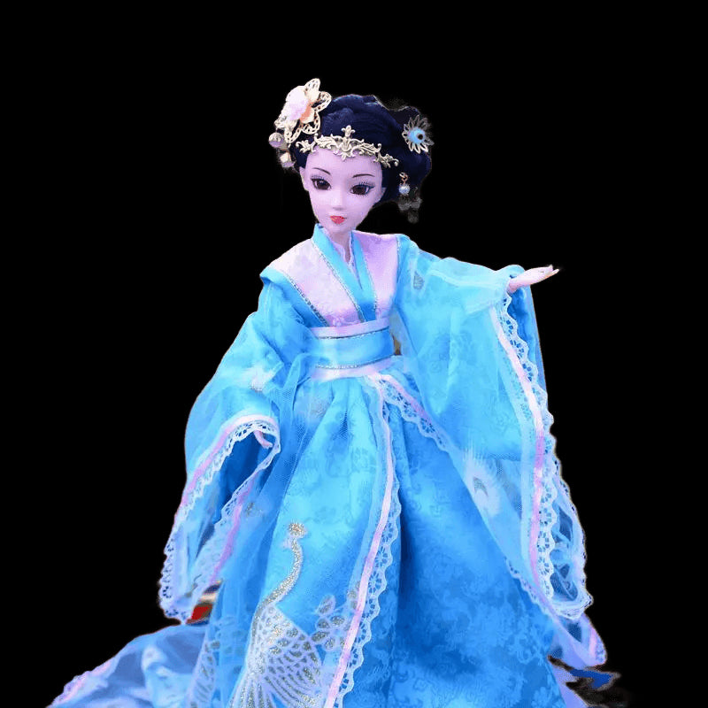 Ancient Dress Doll 30cm Chinese Imperial Concubine Court Fairy Suit Joints Girl 12 Joints Princess Toy Simulation view