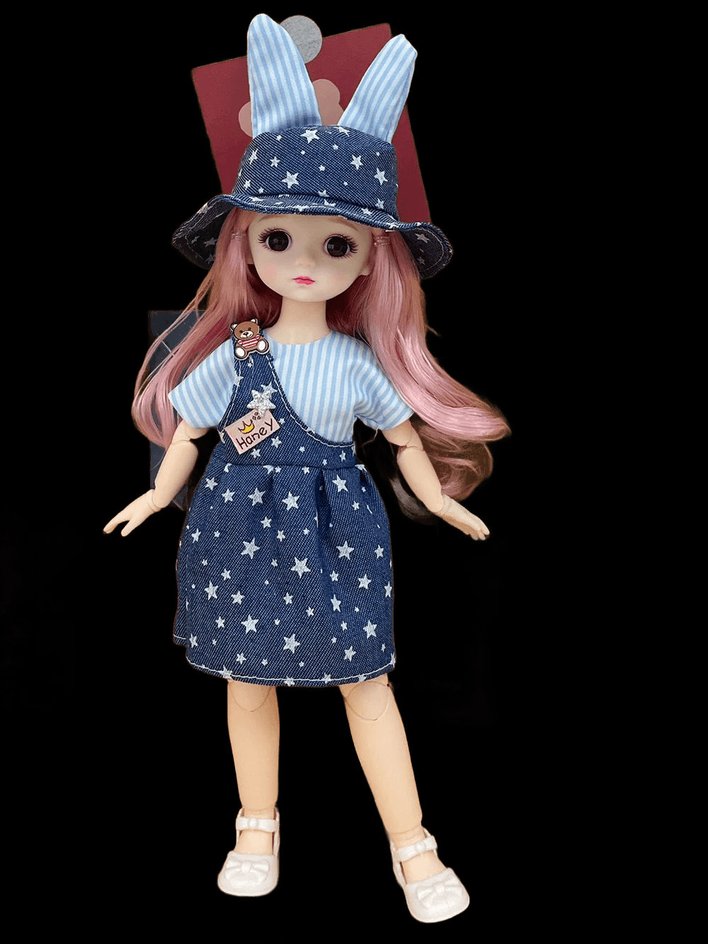 12 Inch Toys Bjd Anime Doll Dollhouse Accessories Kids Girls Skirt Hat Headdress With Clothes 30 CM 4 To 16 Years Dress Up Gifts view