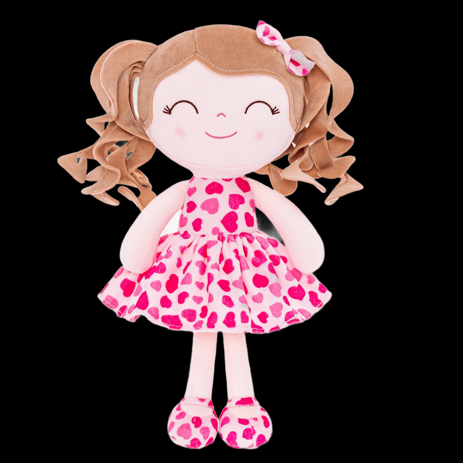 Gloveleya Plush Doll curly hair dolls 2023 new design Love gift Series toys 30cm view