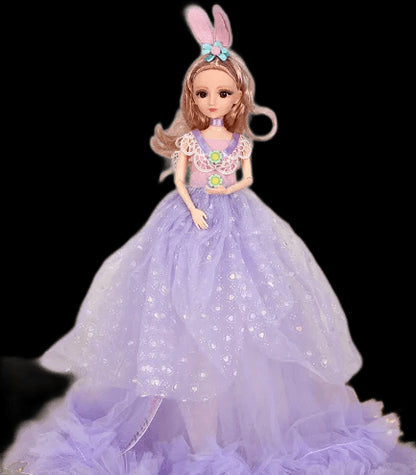 50/30cm Disney Snow White Frozen Aisha Cinderella Large Doll Princess Children's Girl Toy Gift Kawaii Girl Toys view