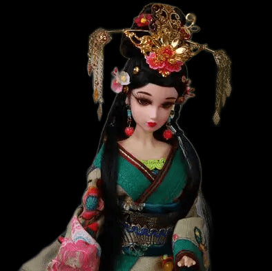 2023 New 12 Moveable Joints Chinese Dolls Toys With Accessories Clothes&Jewelry Costume Figure China Doll Toy 30CM Dolls ZH160 view