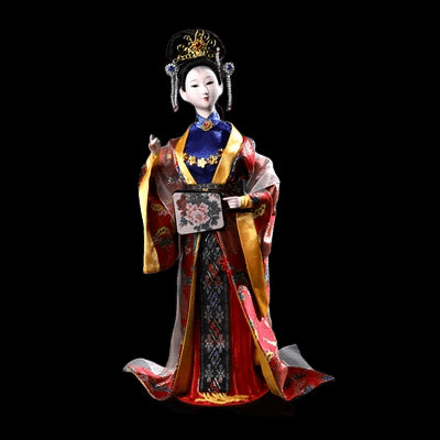 Creative Chinese Doll Ancient-style Dolls of the Qing Dynasty Twelve Golden Hair Handicrafts of Dream of Red Mansions Best Gift view