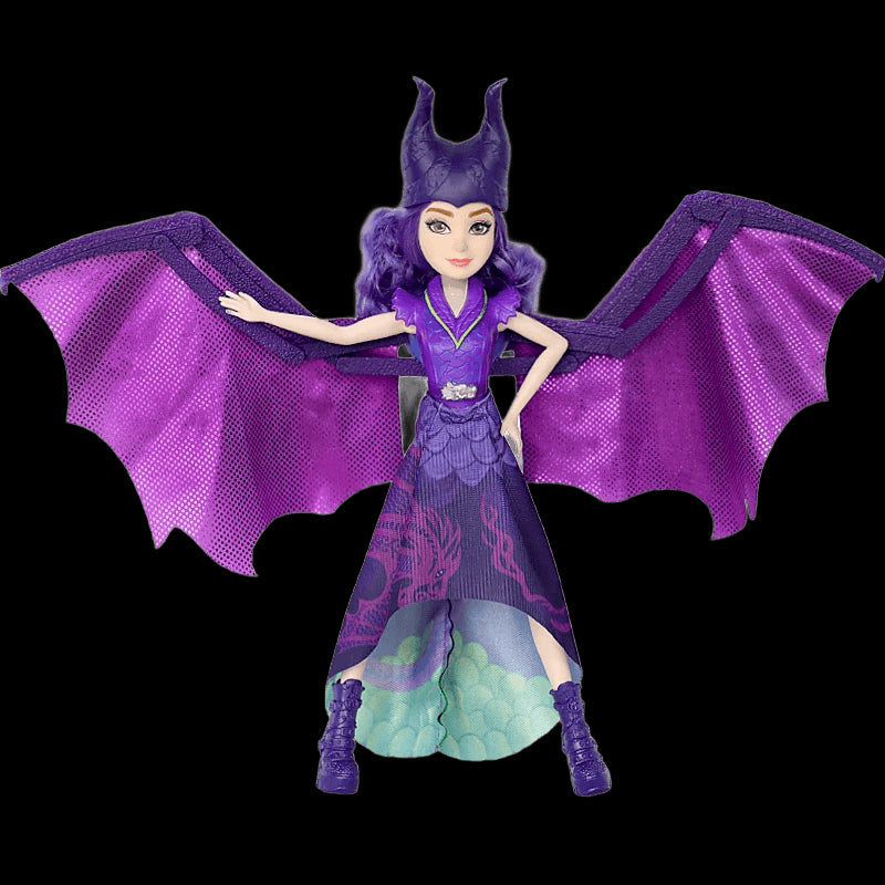 Original DISNEY princess Descendants Mal Carlos Jay Uma Ben Limited Edition Figure Collection Doll Toys for kids Birthday Gifts view