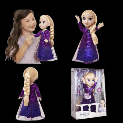 40 Cm Disney Snow White/rapunzel/sleeping Beauty Vinyl Doll Toy Girl Play House Toy Collection Doll Girl Birthday Christmas Gift view