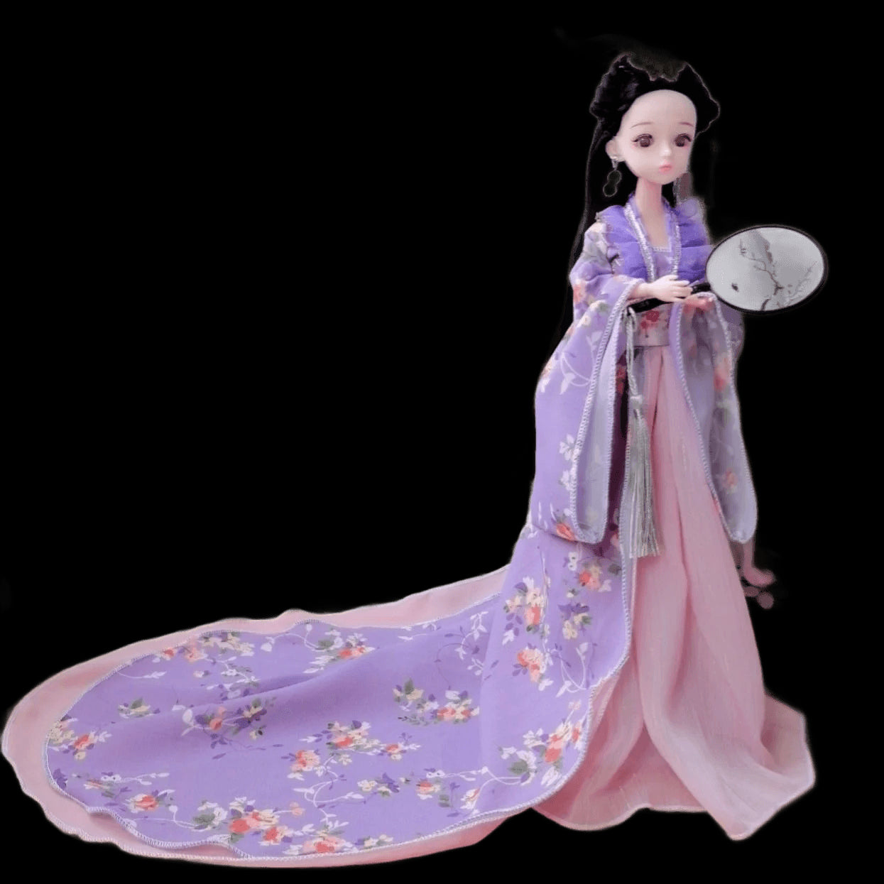 1/6 BJD Chinese Hanfu Doll with Ancient Traditional Clothes Headdress Fairy Princess Doll Chinese Drama Dolls Toys for Girls view