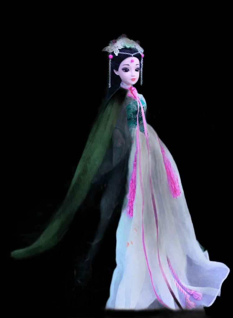 Ancient Dress Doll 30cm Chinese Imperial Concubine Court Fairy Suit Joints Girl 12 Joints Princess Toy Simulation view