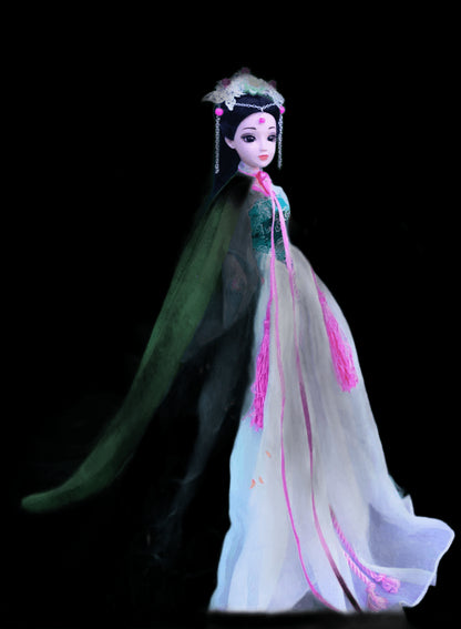 Ancient Dress Doll 30cm Chinese Imperial Concubine Court Fairy Suit Joints Girl 12 Joints Princess Toy Simulation view