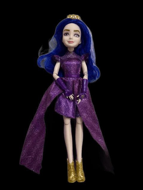 Original DISNEY princess Descendants Mal Carlos Jay Uma Ben Limited Edition Figure Collection Doll Toys for kids Birthday Gifts view