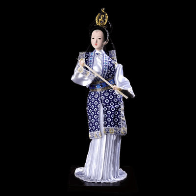 Creative Chinese Doll Ancient-style Dolls of the Qing Dynasty Twelve Golden Hair Handicrafts of Dream of Red Mansions Best Gift view