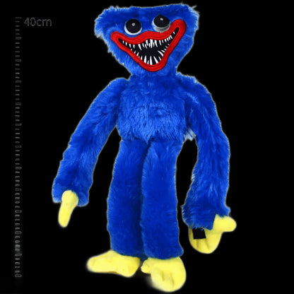 40cm Huggy Wuggy Stuffed Plush Toy Horror Doll Scary Soft Peluche Toys For Children Boys Birthday Gift view