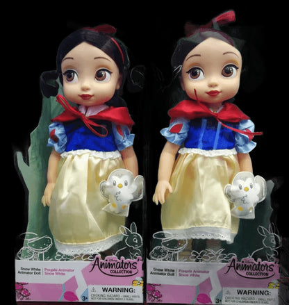 40 Cm Disney Snow White/rapunzel/sleeping Beauty Vinyl Doll Toy Girl Play House Toy Collection Doll Girl Birthday Christmas Gift view