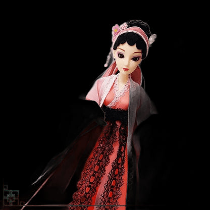 Ancient Dress Doll 30cm Chinese Imperial Concubine Court Fairy Suit Joints Girl 12 Joints Princess Toy Simulation view