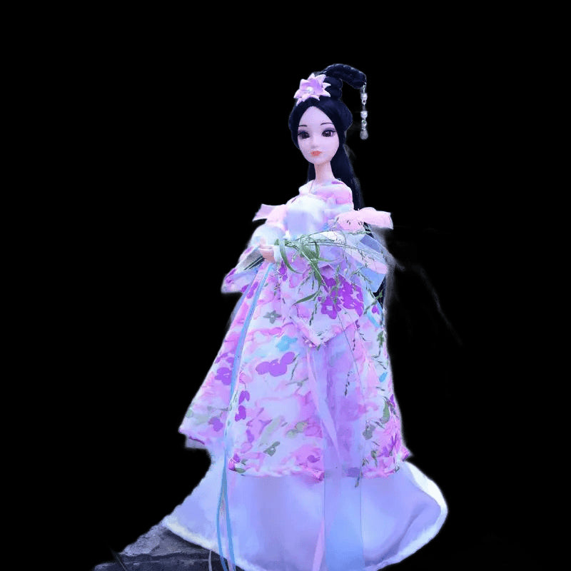 Ancient Dress Doll 30cm Chinese Imperial Concubine Court Fairy Suit Joints Girl 12 Joints Princess Toy Simulation view