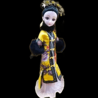 Chinese Style Ancient Clothes Dress Up 30cm Simulation Doll Handmade Movable Joints Tradition Hanfu Fairy Concubine Toys ZH169 view