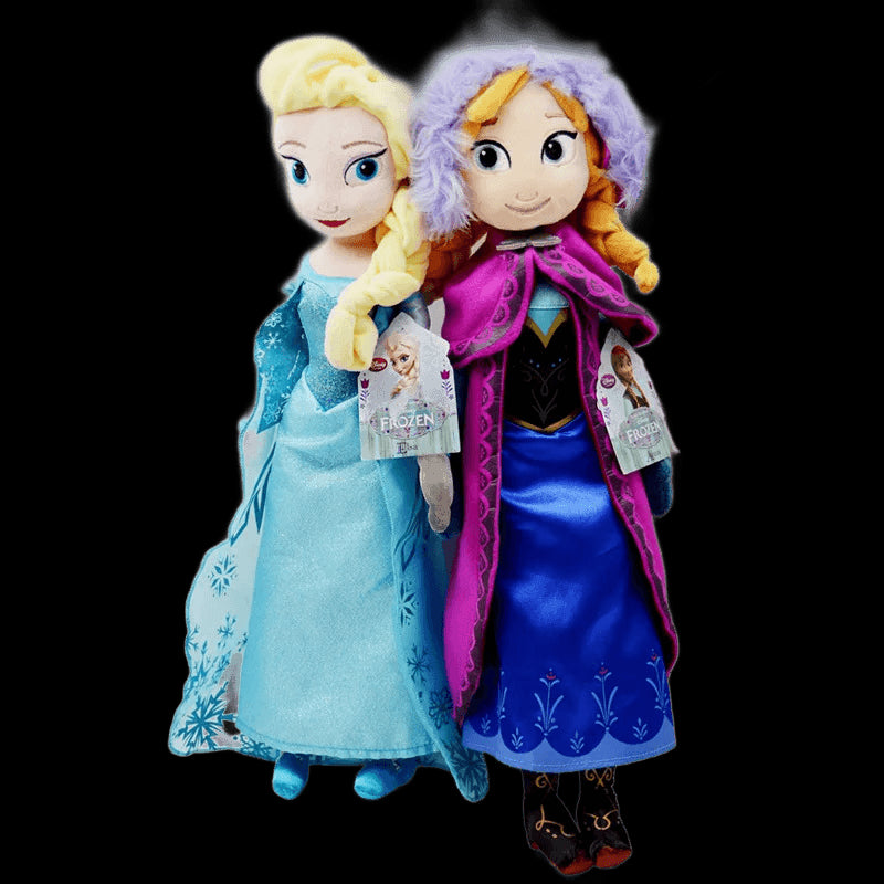 Movies Frozen 40cm 30cm Plush Doll Toys Cute Girls Toys Princess Anna& Elsa Doll Girl Birthday Gifts Pelucia Boneca Juguetes view