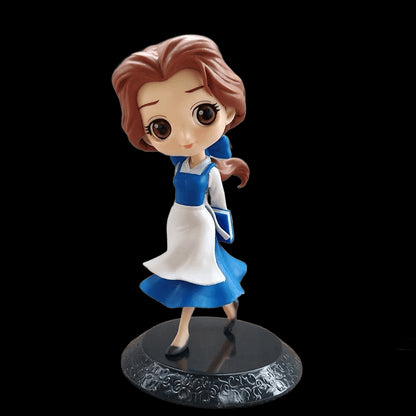 Disney QPosket Belle Figures Toy Beauty And The Beast Belle Model Dolls Kids Gifts 14cm view