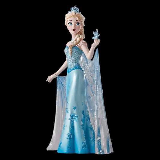 Aoger Disney 19cm Snow White Elsa Princess Rapunzel Jasmine Cinderella Anna Model Action Figure Cartoon Anime Doll Toy Girl Gift view