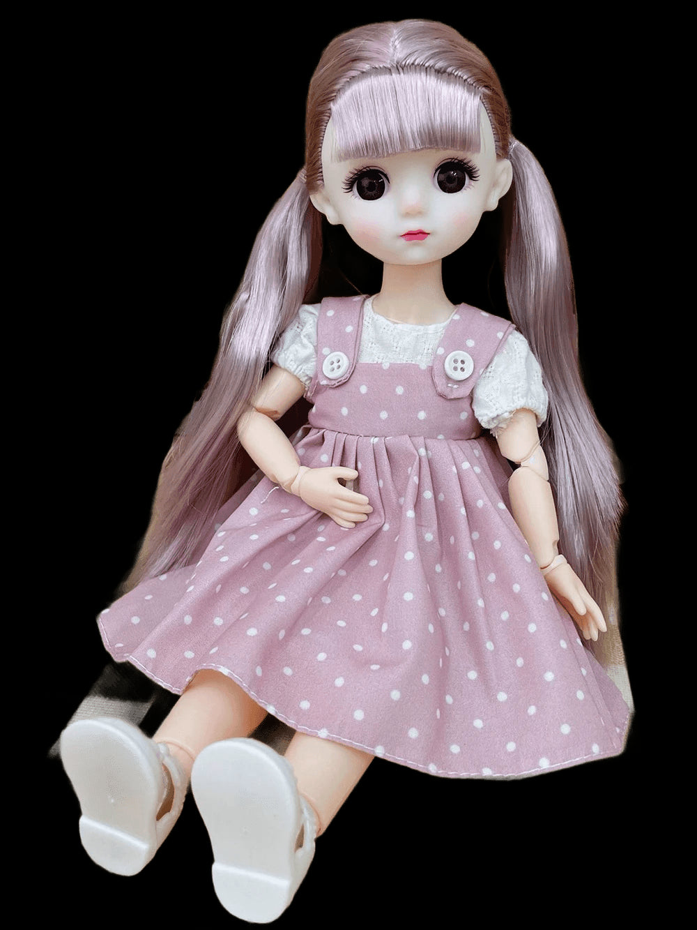 12 Inch Toys Bjd Anime Doll Dollhouse Accessories Kids Girls Skirt Hat Headdress With Clothes 30 CM 4 To 16 Years Dress Up Gifts view