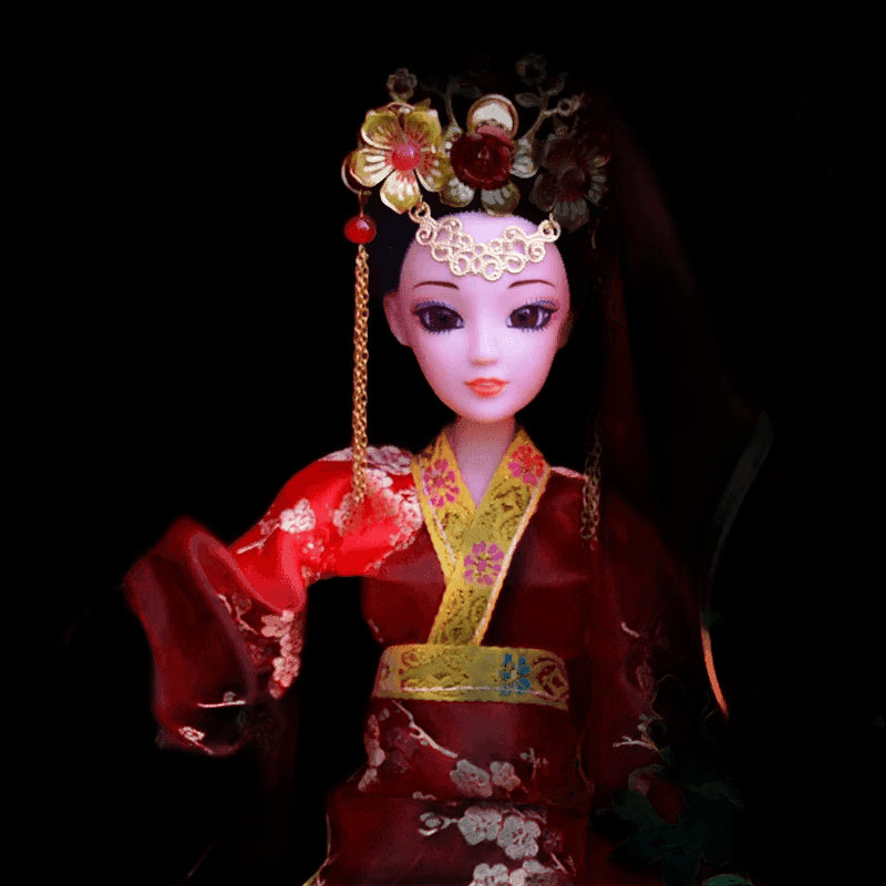 Ancient Dress Doll 30cm Chinese Imperial Concubine Court Fairy Suit Joints Girl 12 Joints Princess Toy Simulation view