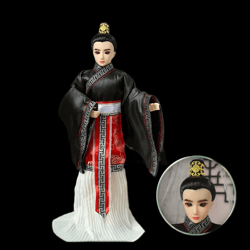 Ancient Dress Doll 30cm Chinese Imperial Concubine Court Fairy Suit Joints Girl 12 Joints Princess Toy Simulation view