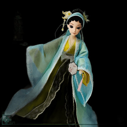 Ancient Dress Doll 30cm Chinese Imperial Concubine Court Fairy Suit Joints Girl 12 Joints Princess Toy Simulation view