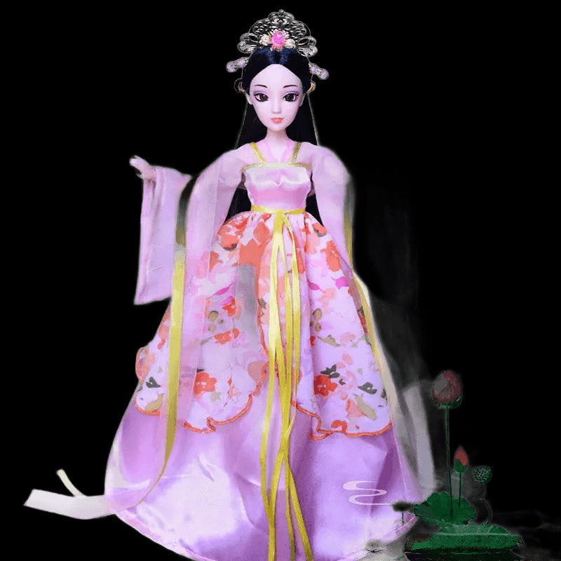 Ancient Dress Doll 30cm Chinese Imperial Concubine Court Fairy Suit Joints Girl 12 Joints Princess Toy Simulation view