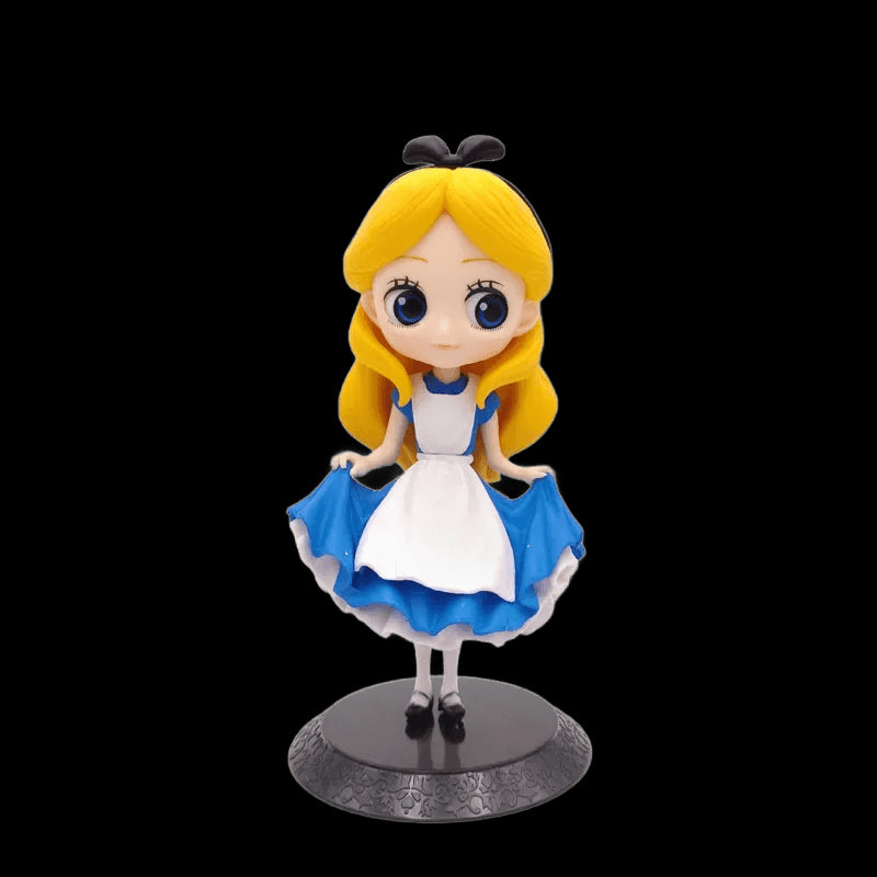 Disney Fairytale Cute Dolls Snow White Mermaid Cinderella Princess Figure Model Cake Decoration Toys for Girls Birthday Gifts view