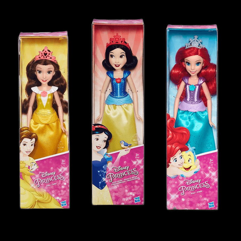 original Disney Jasmine Princess Doll Snow White Ariel Belle Rapunzel toys For Girls Brinquedos Toys bjd dolls For Children Kids view