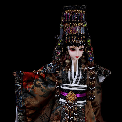 Plastics Handmade Original Ancient Costume Doll Women Empress 31cm Chinese Style Court Home Doll Decoration Ornaments ZE409 view