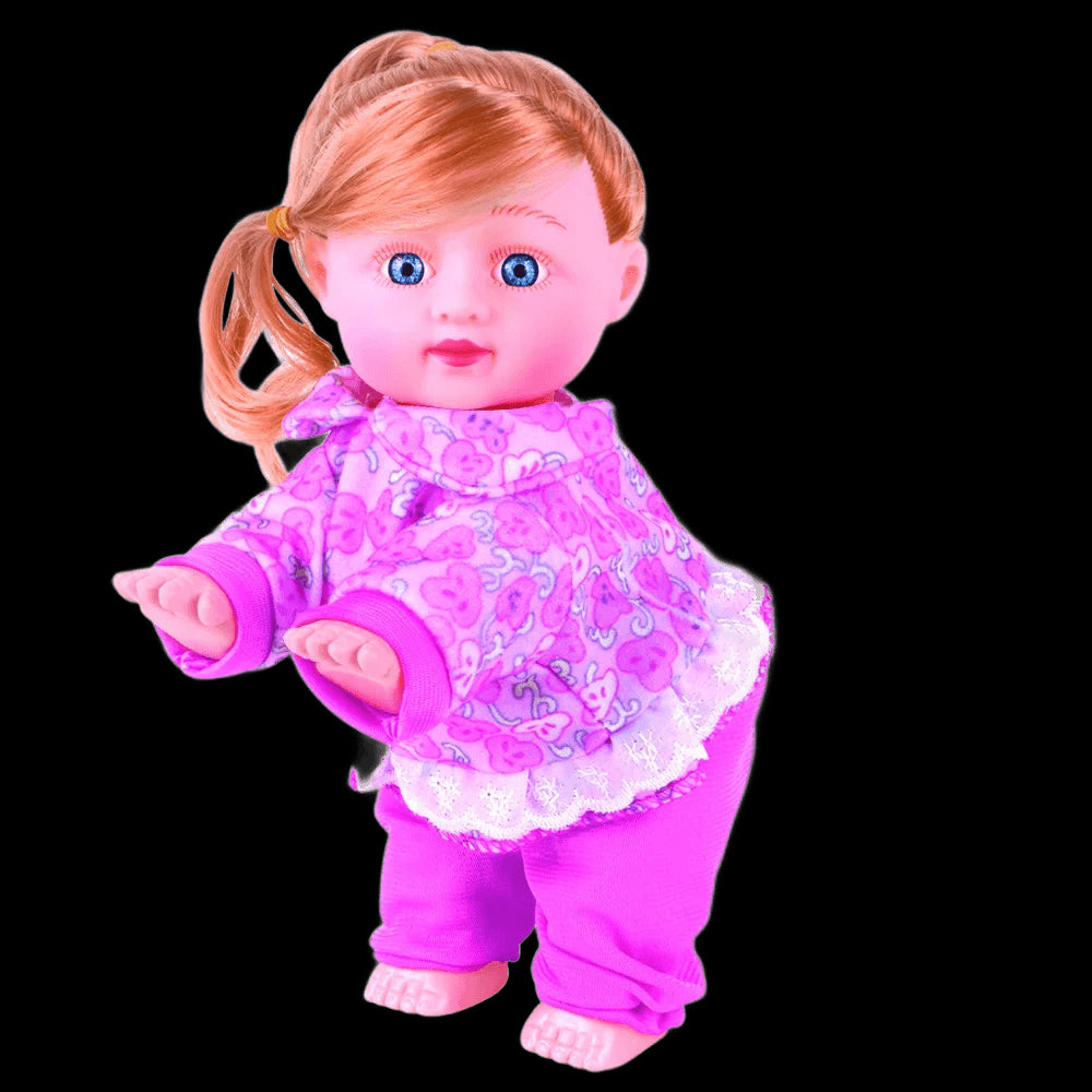 Cute Crawling Music Doll 10-inch Beautiful Electric  Singing and Dancing  Girl Toy Funny Baby's Playmates view