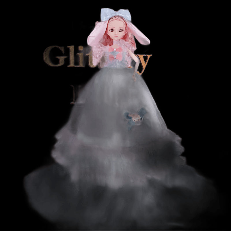 50/30cm Disney Snow White Frozen Aisha Cinderella Large Doll Princess Children's Girl Toy Gift Kawaii Girl Toys view