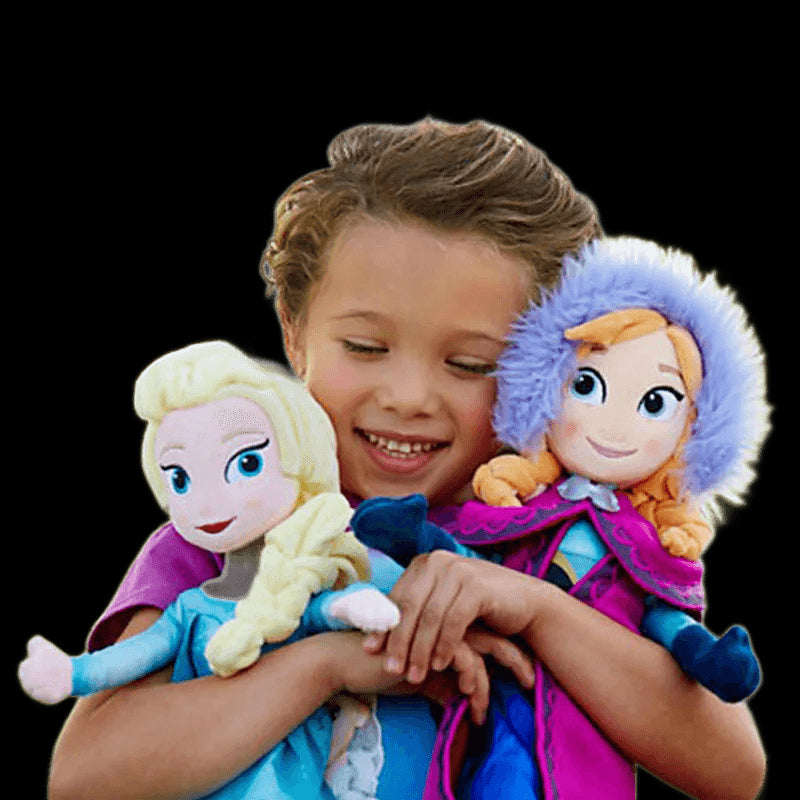 Movies Frozen 40cm 30cm Plush Doll Toys Cute Girls Toys Princess Anna& Elsa Doll Girl Birthday Gifts Pelucia Boneca Juguetes view