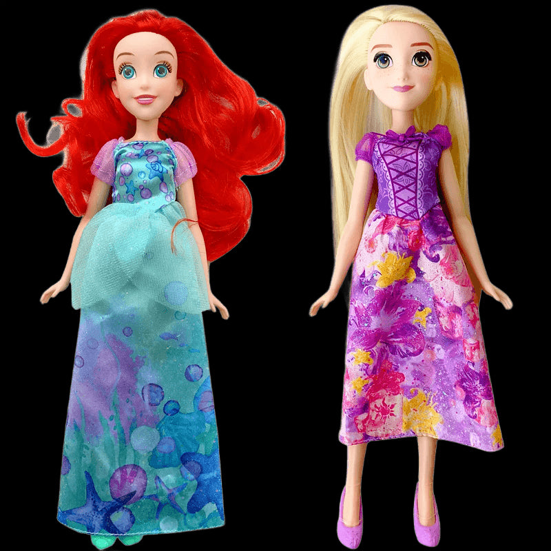 Disney store princess Doll RAPUNZEL, JASMINE, MULAN, MERIDA,CINDERELLA, ARIEL, POCAHONTAS Fashion Doll Toys for Children view