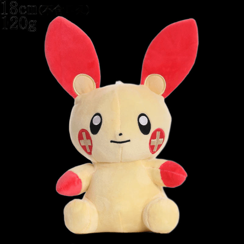 Pokemon Plush Pikachu Toy Charmander Squirtle Bulbasaur Stuffed Doll Lucario Gengar Peluche Gift Animal Eevee Evolution Umbreon view