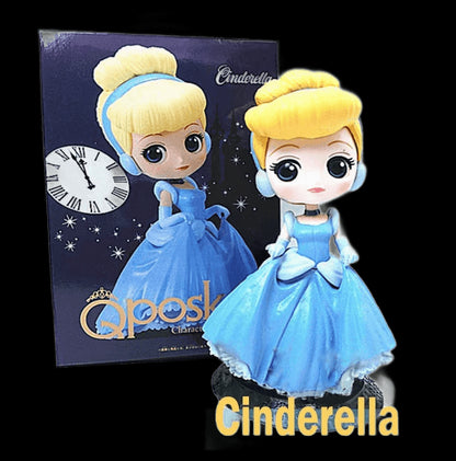 Disney Beauty Dolls Collection Snow White Mermaid Princess Figure Model Car Decoration Toys for Children Birthday Gifts view